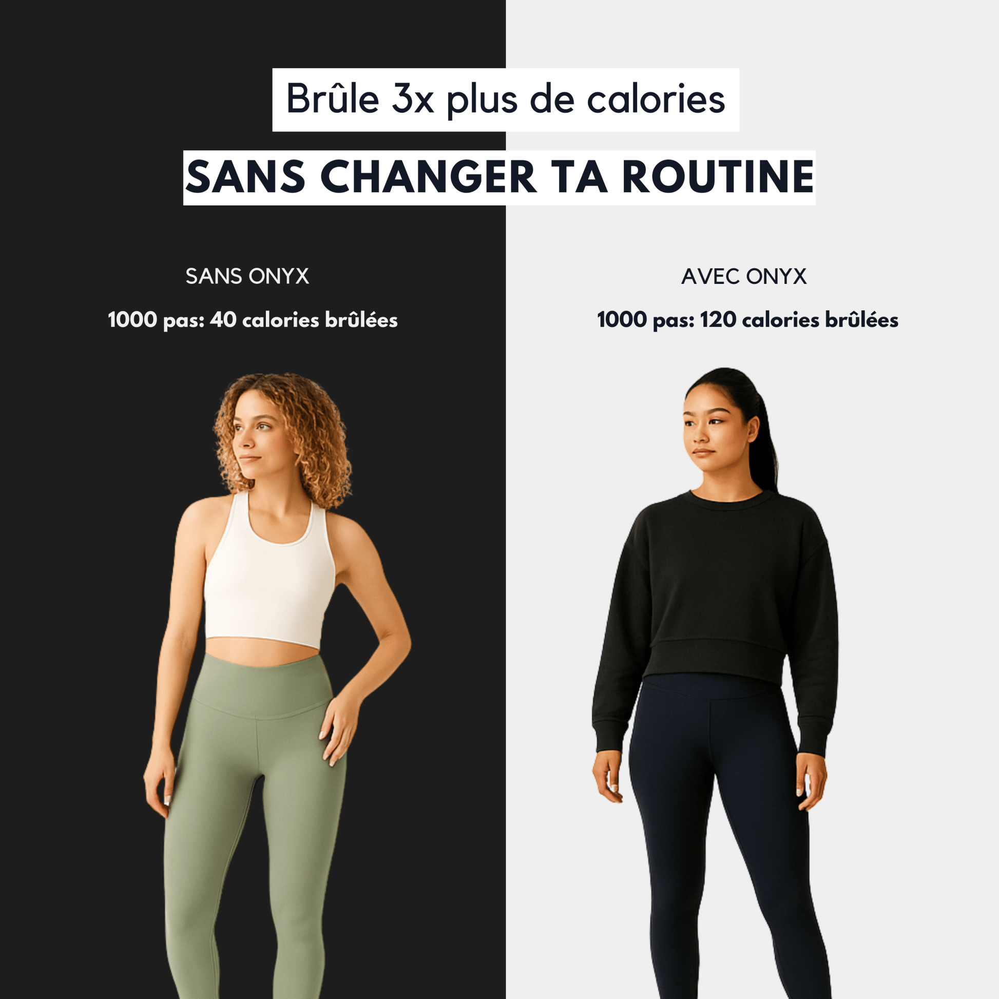 Brûle des calories sans changer ta routine - ONYX